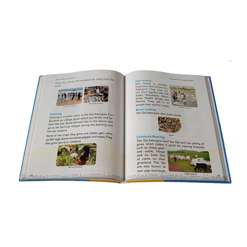 Cheap Custom A2 A3 A4 Book Printing High Quality Hardcover Hardback Medical Coloring Hard Cover Book Print for Children